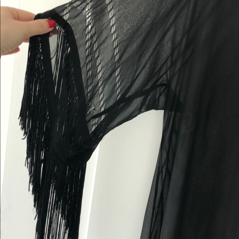 Inca Fringe Coverup - Picture 2 of 6